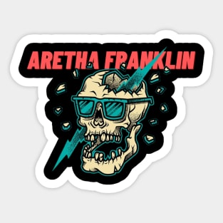 Aretha Franklin Sticker